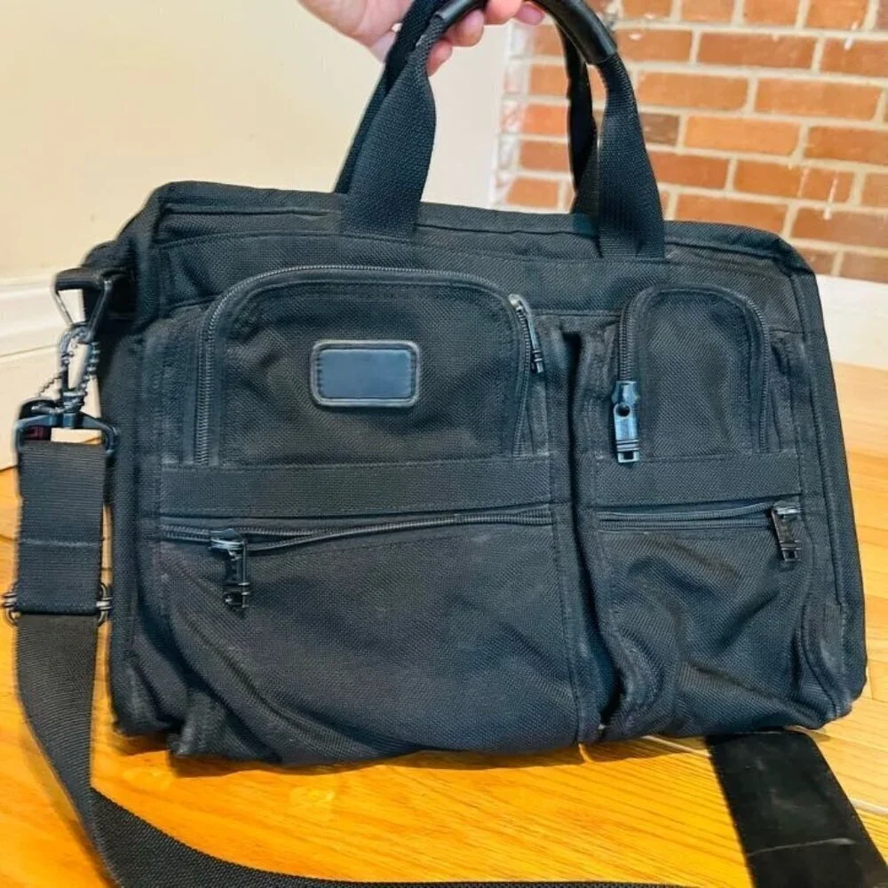 Tumi Alpha Nylon Computer Laptop Bag